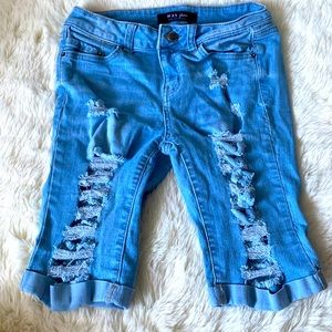 Wax Jean Bermuda Shorts